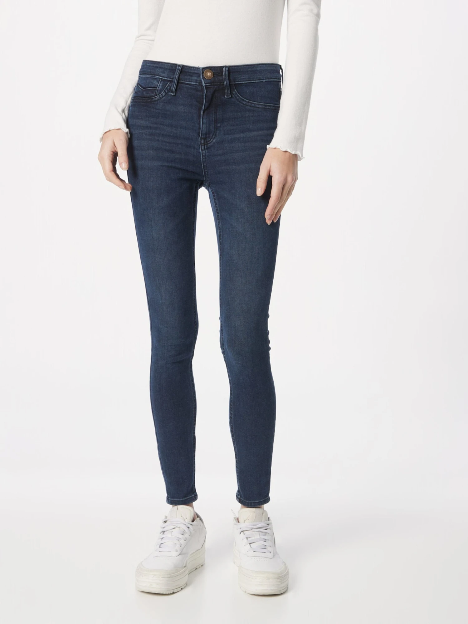 RIVER ISLAND Jeans Skinny Jeans MOLLY Dames Donkerblauw 5 RIVER ISLAND Jeans Skinny Jeans MOLLY Dames Donkerblauw - Afbeelding 3