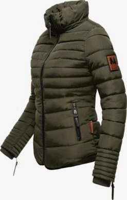 Marikoo Winterjassen Winterjas Amber Dames Olijfgroen -Chique Kleding Winkel 3c4a9210d12395cceb022dc3c0a2d165