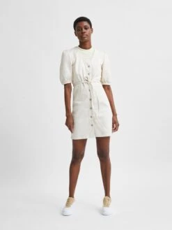Selected Femme Blousejurken Blousejurk Sophia Dames Offwhite 10 Selected Femme Blousejurken Blousejurk Sophia Dames Offwhite -Chique Kleding Winkel 3db07d35d09e7da4f949636b3264f1f0