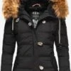 Navahoo Winterjassen Winterjas Zoja Dames Zwart -Chique Kleding Winkel 3e30f2168800874d096b0cc98288d68a