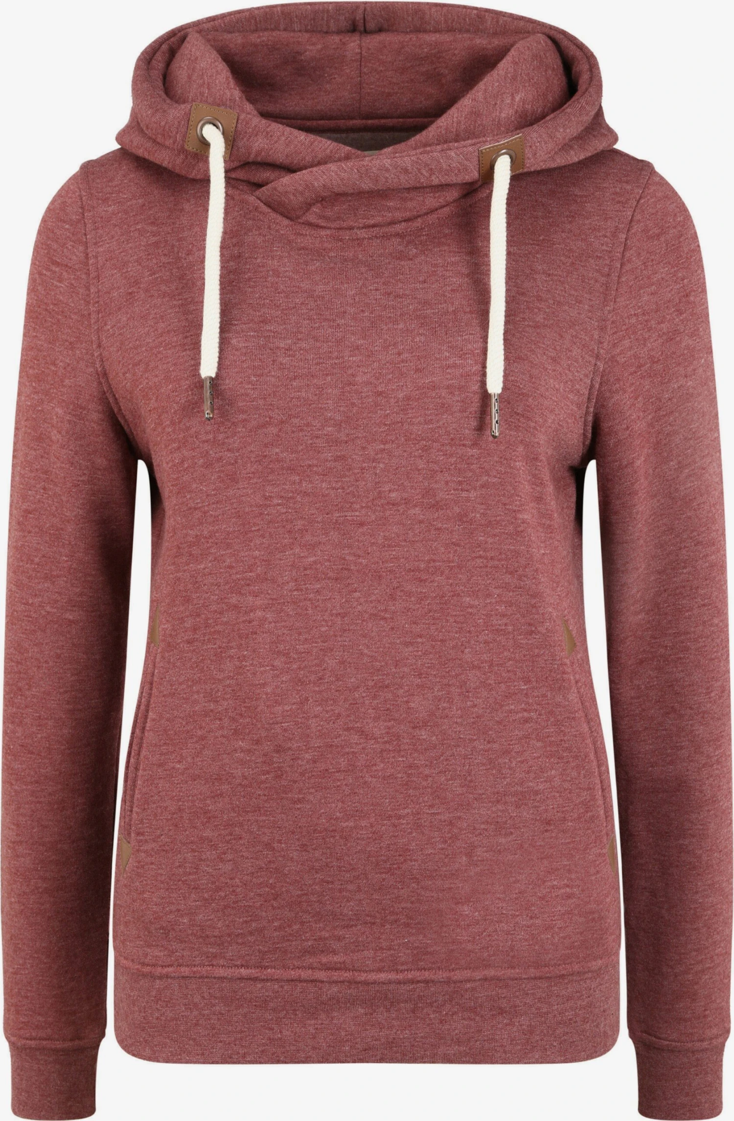 OXMO Hoodies Sweatshirt Vicky Hood Dames Rood / Bordeaux 3 OXMO Hoodies Sweatshirt Vicky Hood Dames Rood / Bordeaux