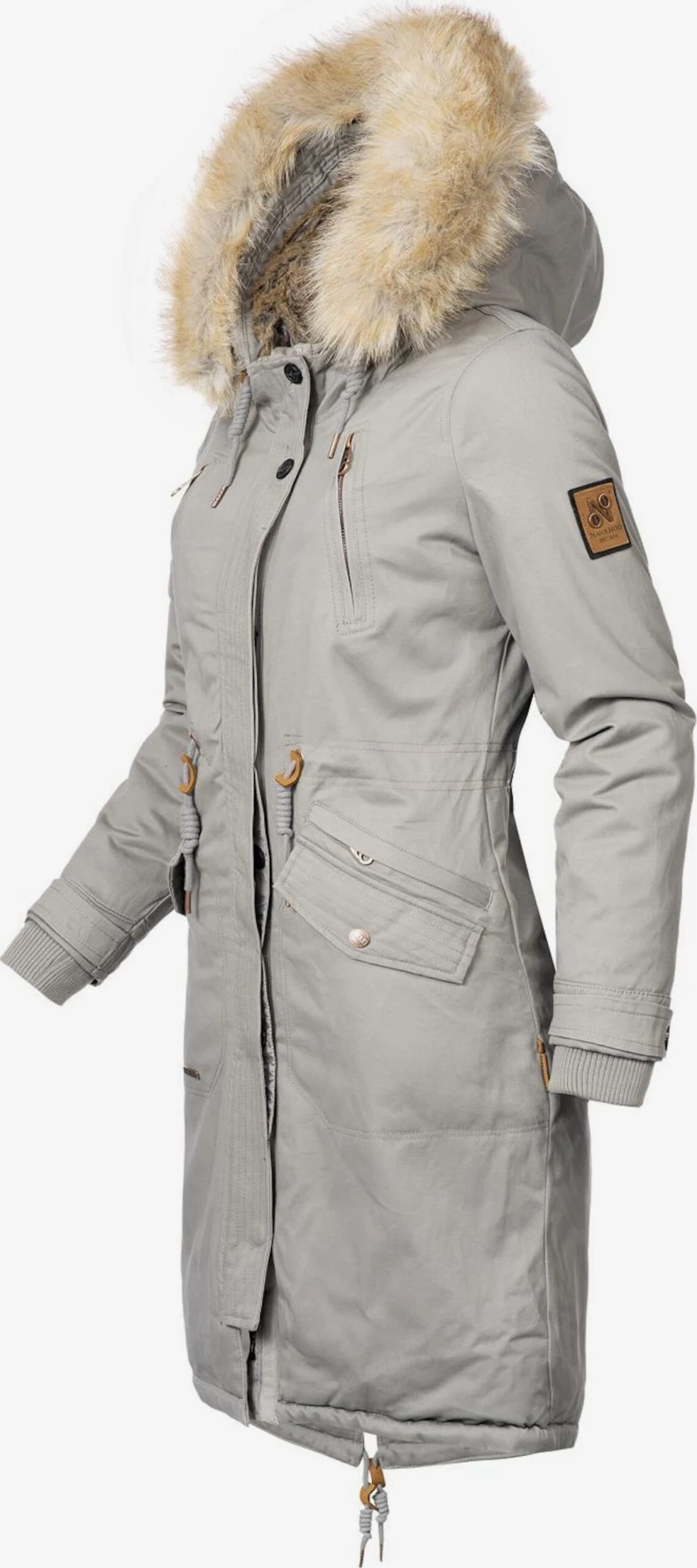 Navahoo Parkas Winterparka Kin-Joo Dames Grijs 5 Navahoo Parkas Winterparka Kin-Joo Dames Grijs - Afbeelding 3