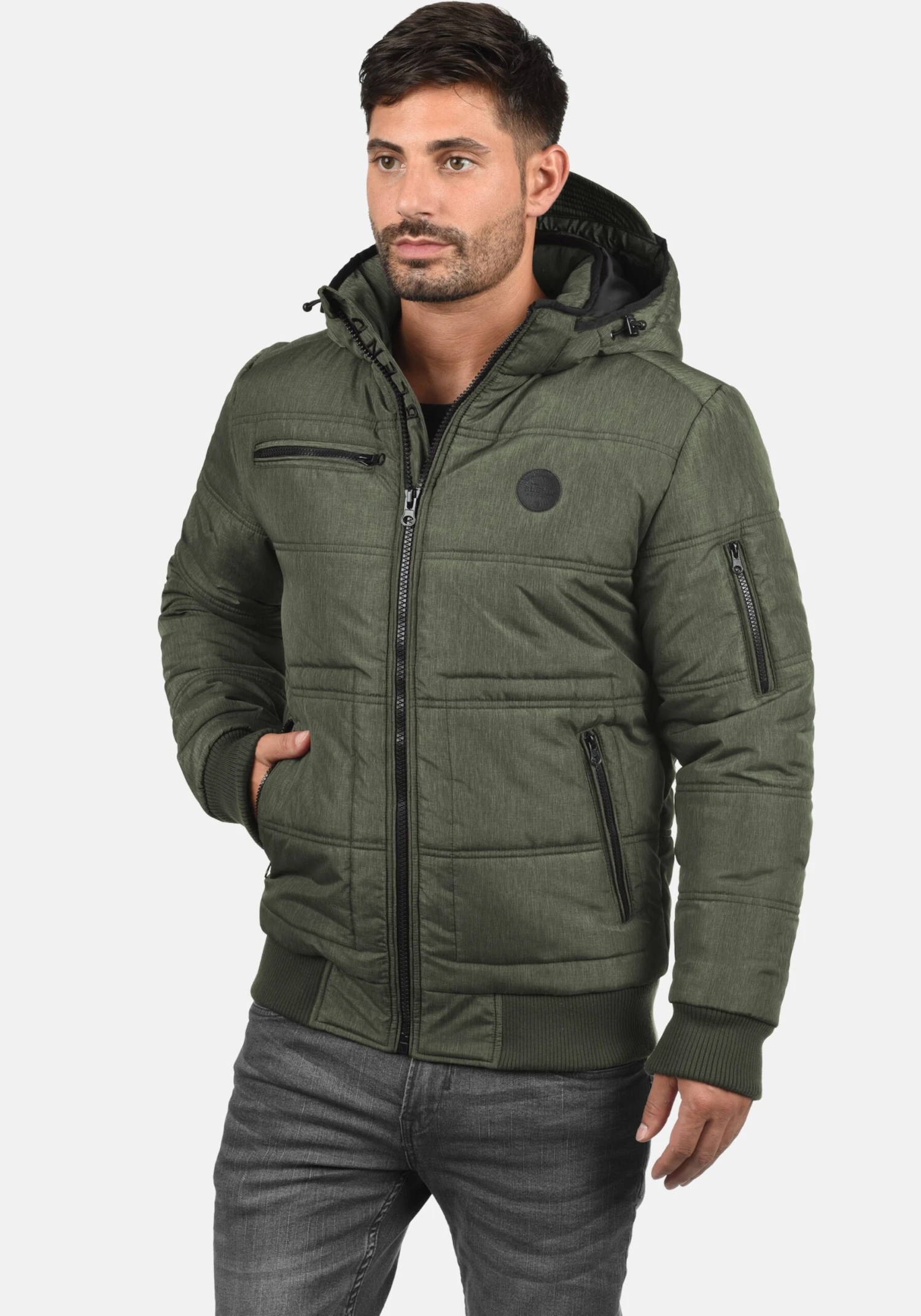 Blend Winterjassen Winterjas Boris Heren Groen 4 Blend Winterjassen Winterjas Boris Heren Groen - Afbeelding 2