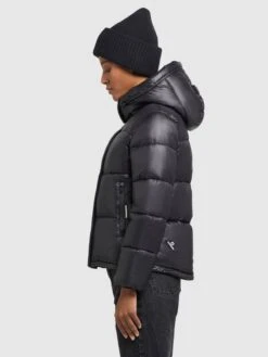 Khujo Winterjassen Winterjas Valona Dames Zwart -Chique Kleding Winkel 4042d98331f6fd8da1662ecb0f3cce44