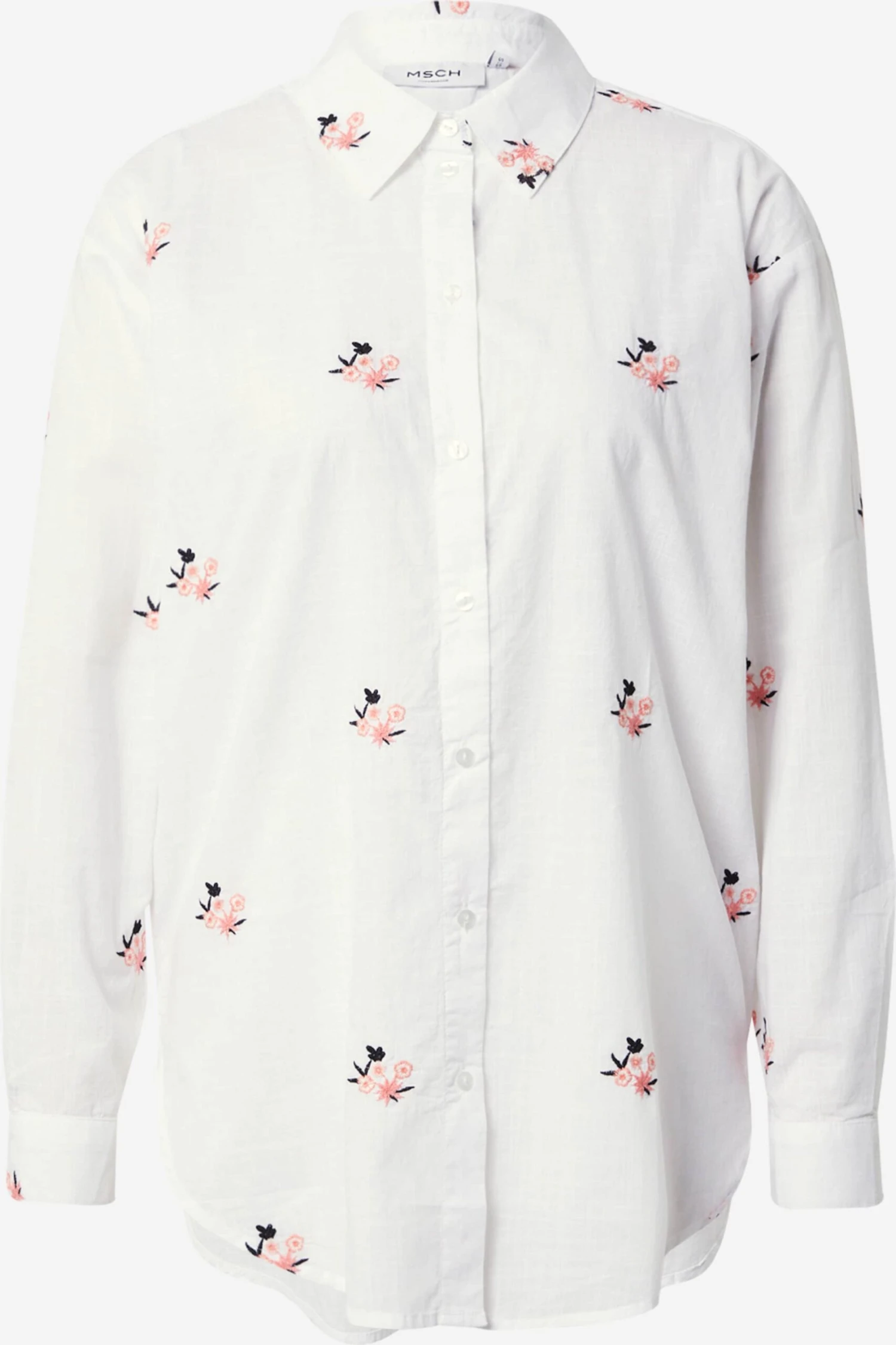 MOSS COPENHAGEN Overhemden Blouse Elvyne Dames Wit 3 MOSS COPENHAGEN Overhemden Blouse Elvyne Dames Wit