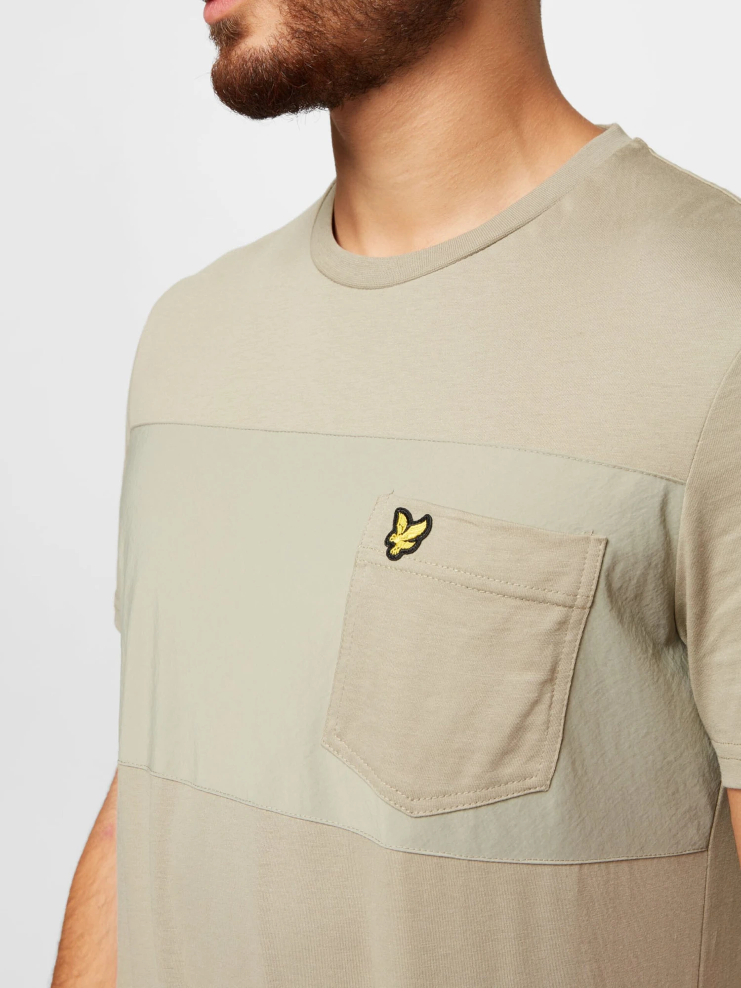 Lyle & Scott T-shirts Shirt Heren Kaki / Lichtgroen 4 Lyle & Scott T-shirts Shirt Heren Kaki / Lichtgroen - Afbeelding 2