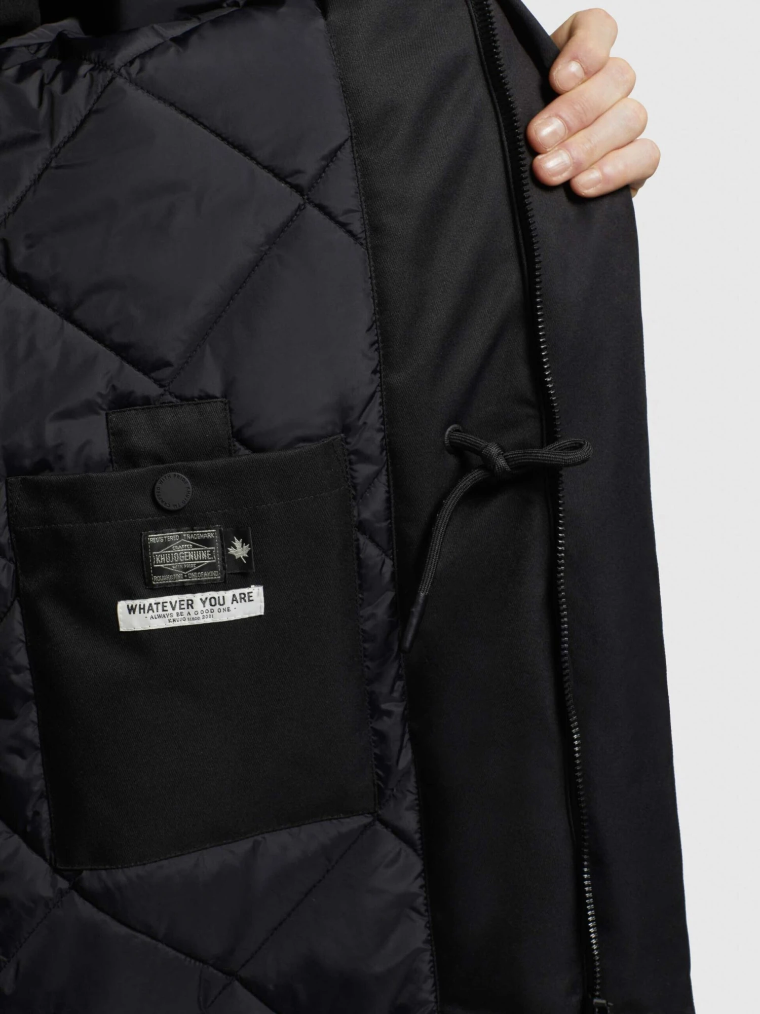 Khujo Wintermantels Winterjas Tuck Heren Zwart 10 Khujo Wintermantels Winterjas Tuck Heren Zwart - Afbeelding 8