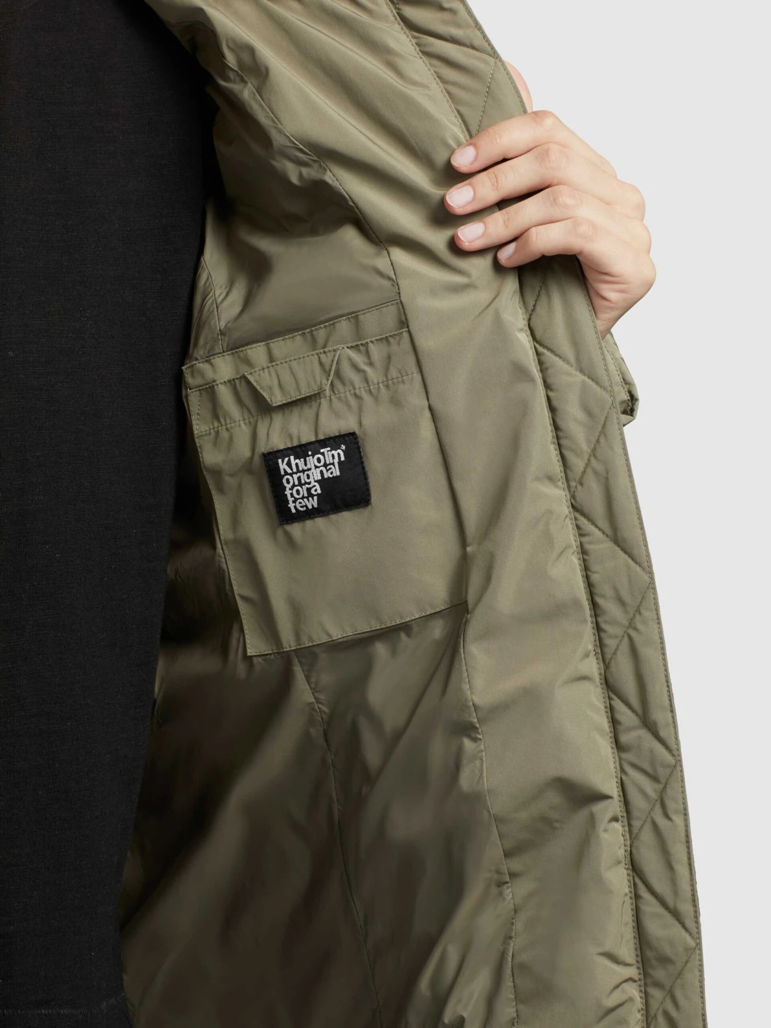 Khujo Winterjassen Winterjas FORMIN Dames Groen / Kaki 4 Khujo Winterjassen Winterjas FORMIN Dames Groen / Kaki - Afbeelding 2