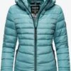 Marikoo Winterjassen Winterjas Amber Dames Blauw -Chique Kleding Winkel 469c3db88f1da2704c9547e0565f878a