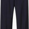Vero Moda Bandplooibroeken Regular Bandplooibroek MIRALEA Dames Navy -Chique Kleding Winkel 47e6bdabbbb9673967a54884d63c28cb