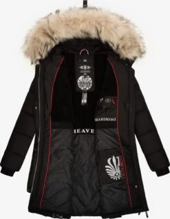 Marikoo Wintermantels Wintermantel Chaskaa Dames Zwart 14 Marikoo Wintermantels Wintermantel Chaskaa Dames Zwart -Chique Kleding Winkel 48268750ef82e3e885b2e2294e9d31c1