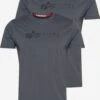 Alpha Industries T-shirts Shirt Heren Grijs 2 Alpha Industries T-shirts Shirt Heren Grijs -Chique Kleding Winkel 49967b82d8fffdf601fc618f8c222318