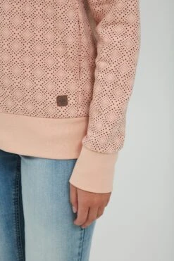 OXMO Sweatvesten Sweatvest VENDELA Dames Rosa -Chique Kleding Winkel 4a60b97abbbb9447189c330489e95ccb