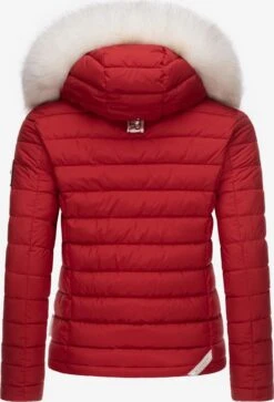Marikoo Winterjassen Winterjas Nasriin Dames Rood -Chique Kleding Winkel 4b8c1100125dc6c05c82457ce1555a45