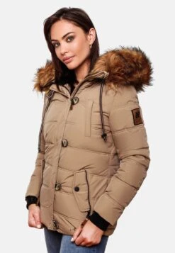 Navahoo Winterjassen Winterjas Zoja Dames Taupe 17 Navahoo Winterjassen Winterjas Zoja Dames Taupe -Chique Kleding Winkel 4cad5ac0950677870dadbbd087e8f7d8