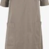 HELMIDGE Midi Jurken Jurk Dames Beige 1 HELMIDGE Midi Jurken Jurk Dames Beige -Chique Kleding Winkel 4deeb6ca6b44b4041c4e52c98e2aab45