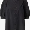 MOSS COPENHAGEN Blouses Met Korte Mouw Blouse Maribel Dames Zwart 1 MOSS COPENHAGEN Blouses Met Korte Mouw Blouse Maribel Dames Zwart -Chique Kleding Winkel 4ea5ebc10d1e0abd38eec816056b7d91