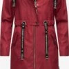 Navahoo Parkas Tussenparka Josinaa Dames Donkerrood -Chique Kleding Winkel 4ec05efb52b24f4224d35b2bf33b523a