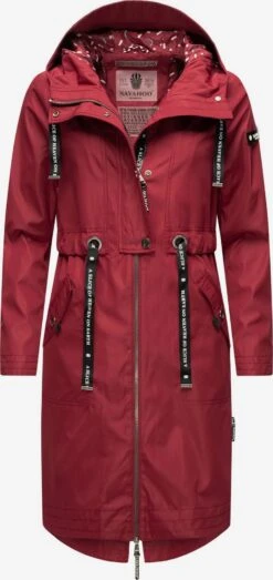 Navahoo Parkas Tussenparka Josinaa Dames Donkerrood