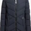 Khujo Winterjassen Winterjas FORMIN Dames Donkerblauw -Chique Kleding Winkel 4f96d4a52aa020d8a9c5a7dd9e751a7a
