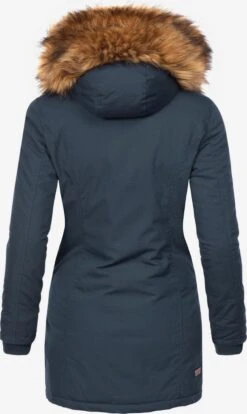 Marikoo Parkas Winterparka Karmaa Dames Donkerblauw -Chique Kleding Winkel 508e9e31e8e45e94ae803c9265b660ec