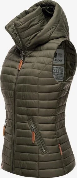 Navahoo Bodywarmers Bodywarmer Shadaa Dames Kaki 11 Navahoo Bodywarmers Bodywarmer Shadaa Dames Kaki -Chique Kleding Winkel 50ce42dda8cadf32f56311ec98bae3f8