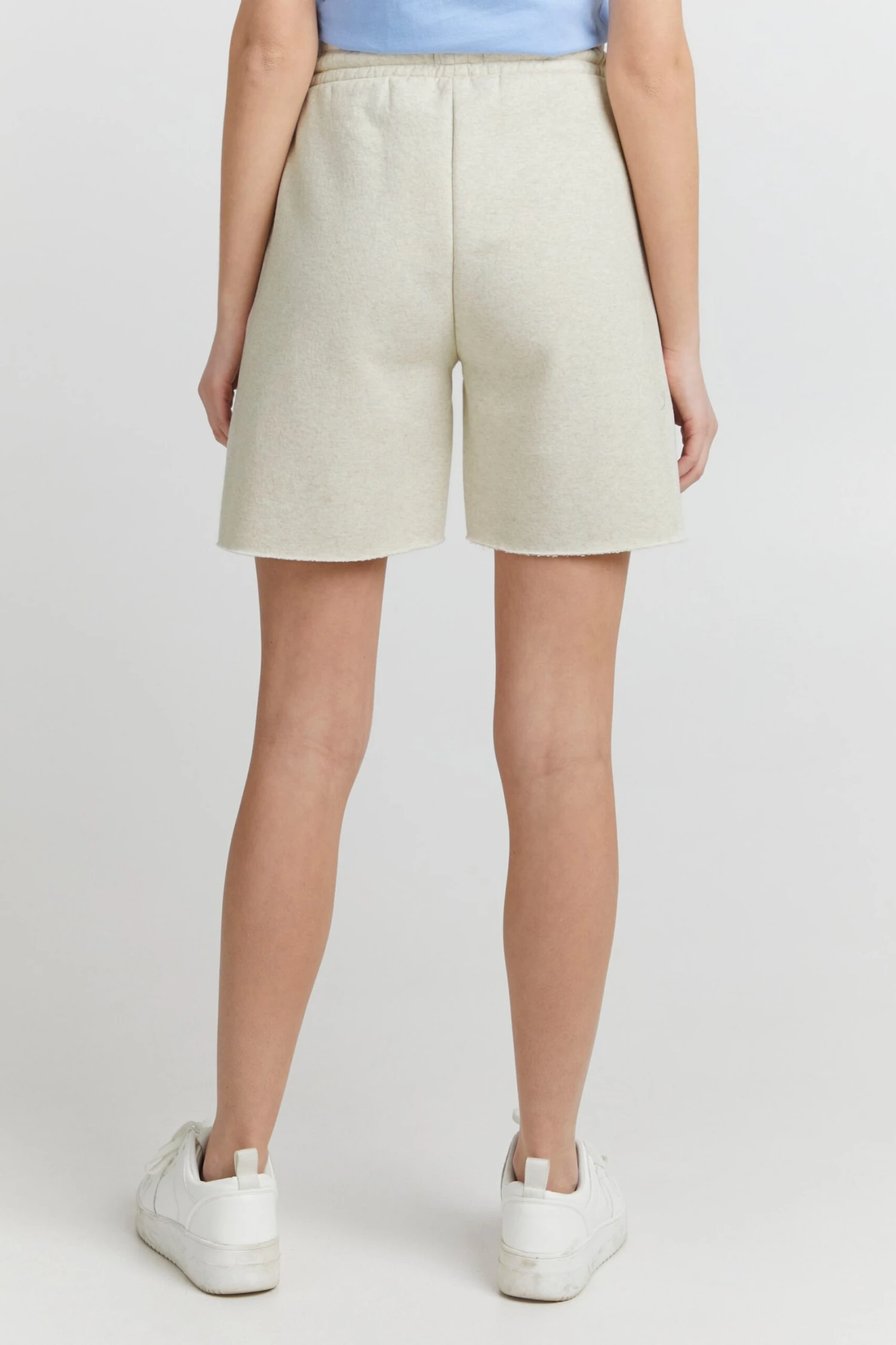OXMO Shorts Wide Leg Broek Hope Dames Beige 6 OXMO Shorts Wide Leg Broek Hope Dames Beige - Afbeelding 4