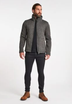 ICEBOUND Fleece Jassen Fleece Jas Heren Grijs Gemêleerd -Chique Kleding Winkel 537970d75d145379b1614ced3d413ea1