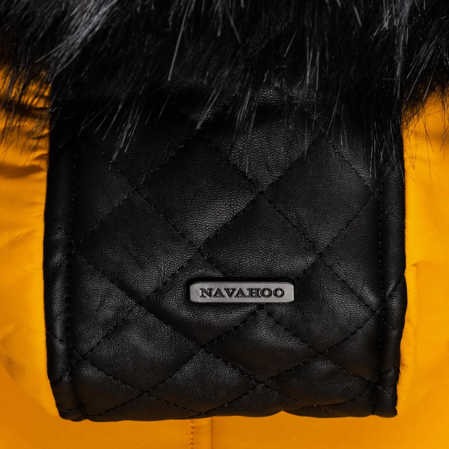 Navahoo Winterjassen Winterjas Moon Dames Geel 7 Navahoo Winterjassen Winterjas Moon Dames Geel - Afbeelding 5