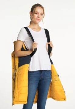 Schmuddelwedda Wintermantels Wintermantel Dames Mosterd 9 Schmuddelwedda Wintermantels Wintermantel Dames Mosterd -Chique Kleding Winkel 56ce7f2251c407d8af3e2c114e173694