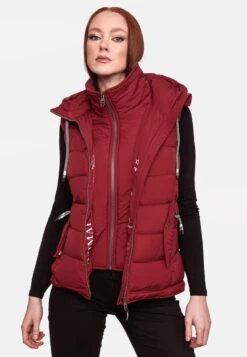 Marikoo Bodywarmers Bodywarmer Taisaa Dames Rood 18 Marikoo Bodywarmers Bodywarmer Taisaa Dames Rood -Chique Kleding Winkel 5749f0cd79c5aaa3b9df2b37685d4314