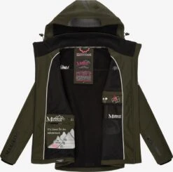 Marikoo Winterjassen Winterjas Dames Olijfgroen -Chique Kleding Winkel 589a97cf053a239a1225be71dfb63992