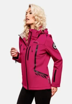Marikoo Winterjassen Winterjas Dames Rood -Chique Kleding Winkel 5aede821c26c4d72a4cffd3e0056194c