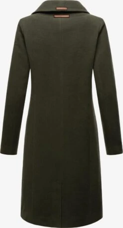 Navahoo Wintermantels Wintermantel Wooly Dames Donkergroen -Chique Kleding Winkel 5b1e9758cc20d650bd6019f746663599