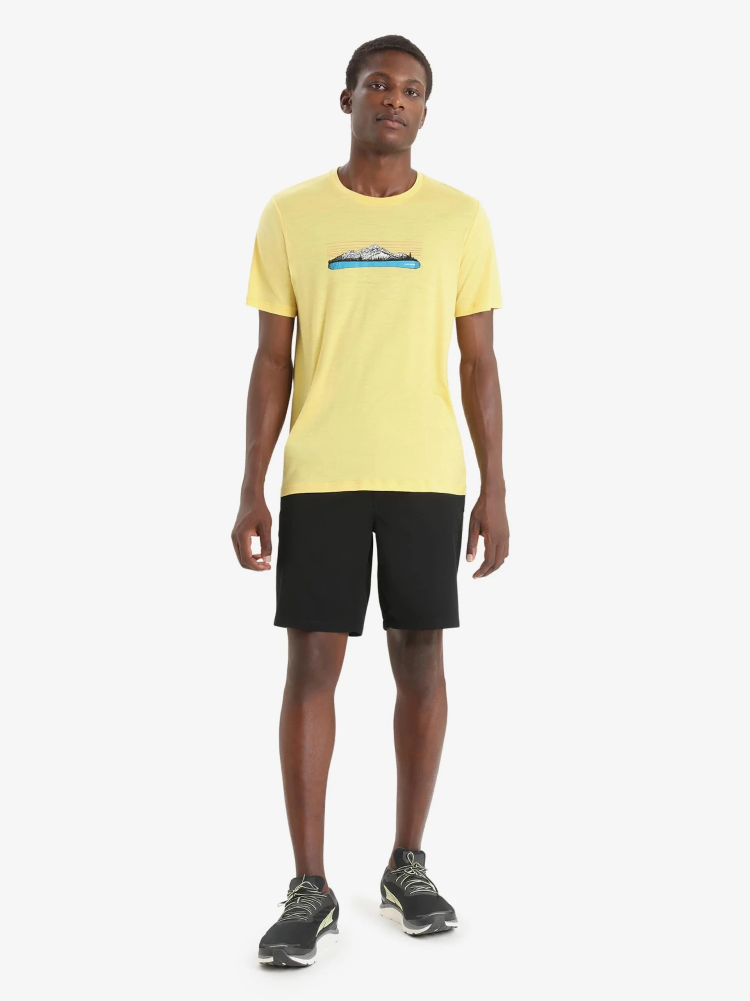 Icebreaker Functionele Shirts Functioneel Shirt Heren Geel 7 Icebreaker Functionele Shirts Functioneel Shirt Heren Geel - Afbeelding 5