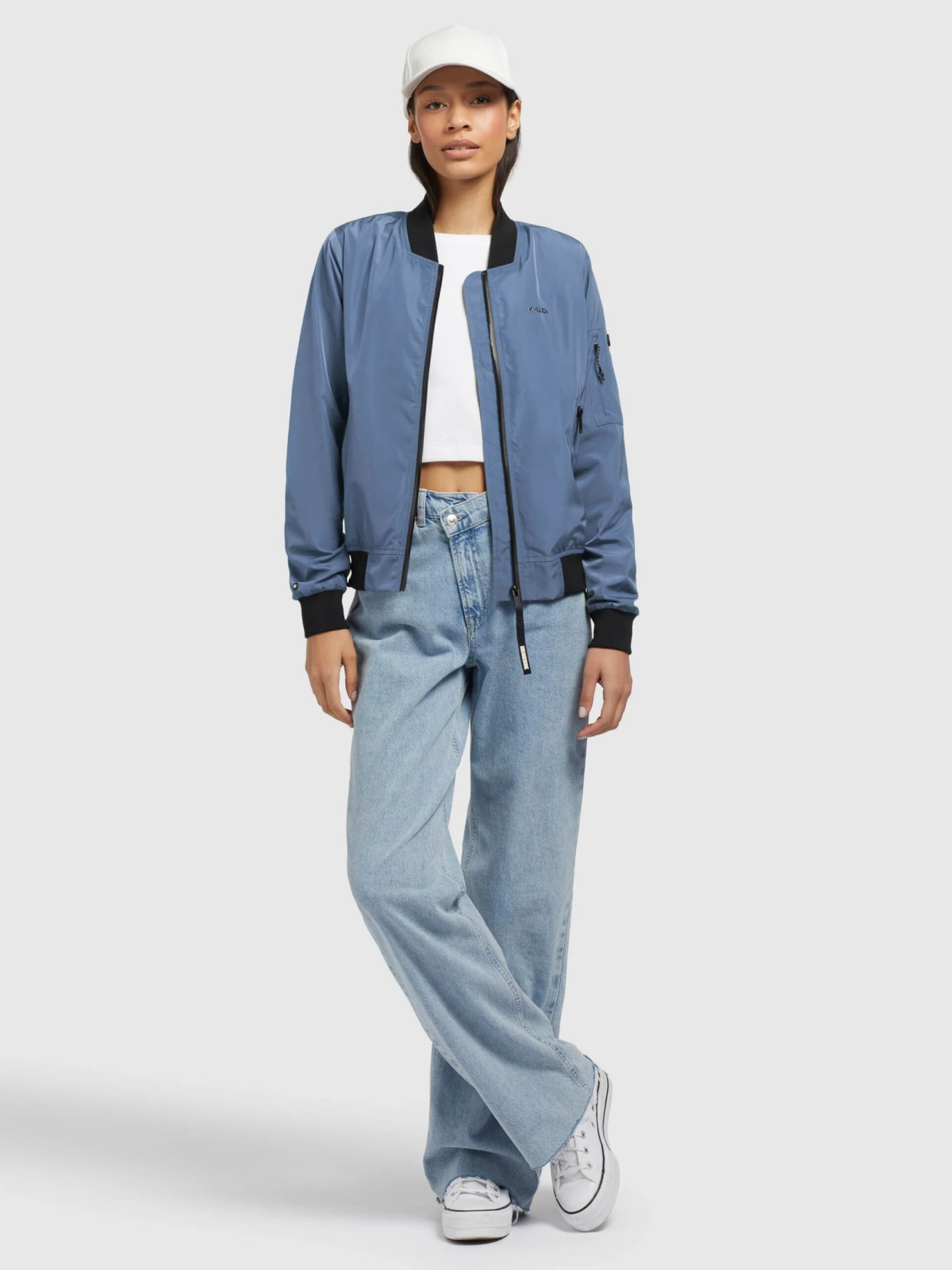 Khujo Tussenjassen Tussenjas Stence2 Dames Blauw 8 Khujo Tussenjassen Tussenjas Stence2 Dames Blauw - Afbeelding 6