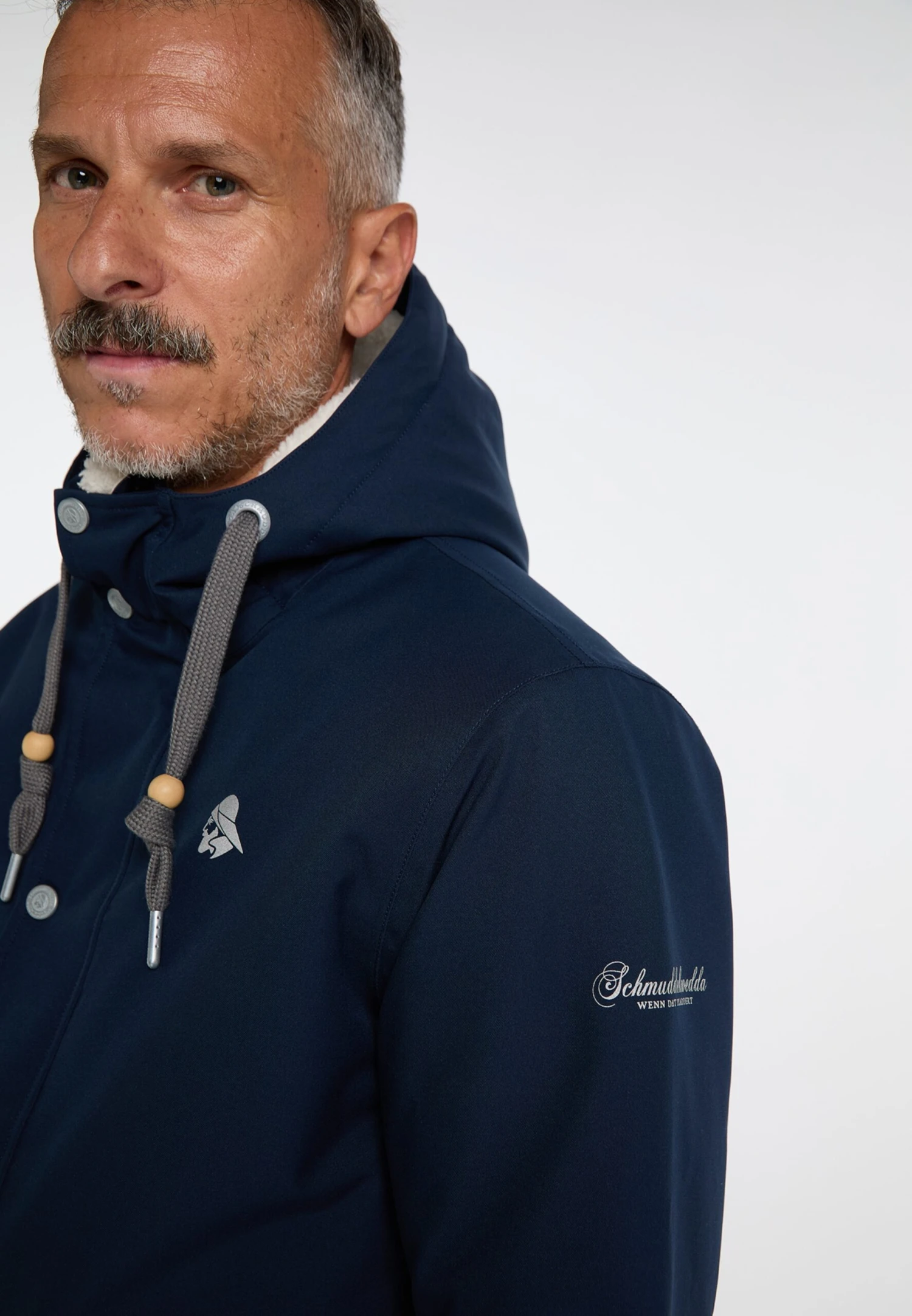 Schmuddelwedda Winterjassen Winterjas Heren Marine 7 Schmuddelwedda Winterjassen Winterjas Heren Marine - Afbeelding 5