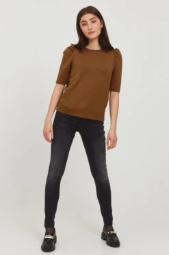 B.young T-shirts Shirt BYPUSTI Dames Bruin 10 B.young T-shirts Shirt BYPUSTI Dames Bruin -Chique Kleding Winkel 5e703736201ca73d5b1cd12b9170cabb