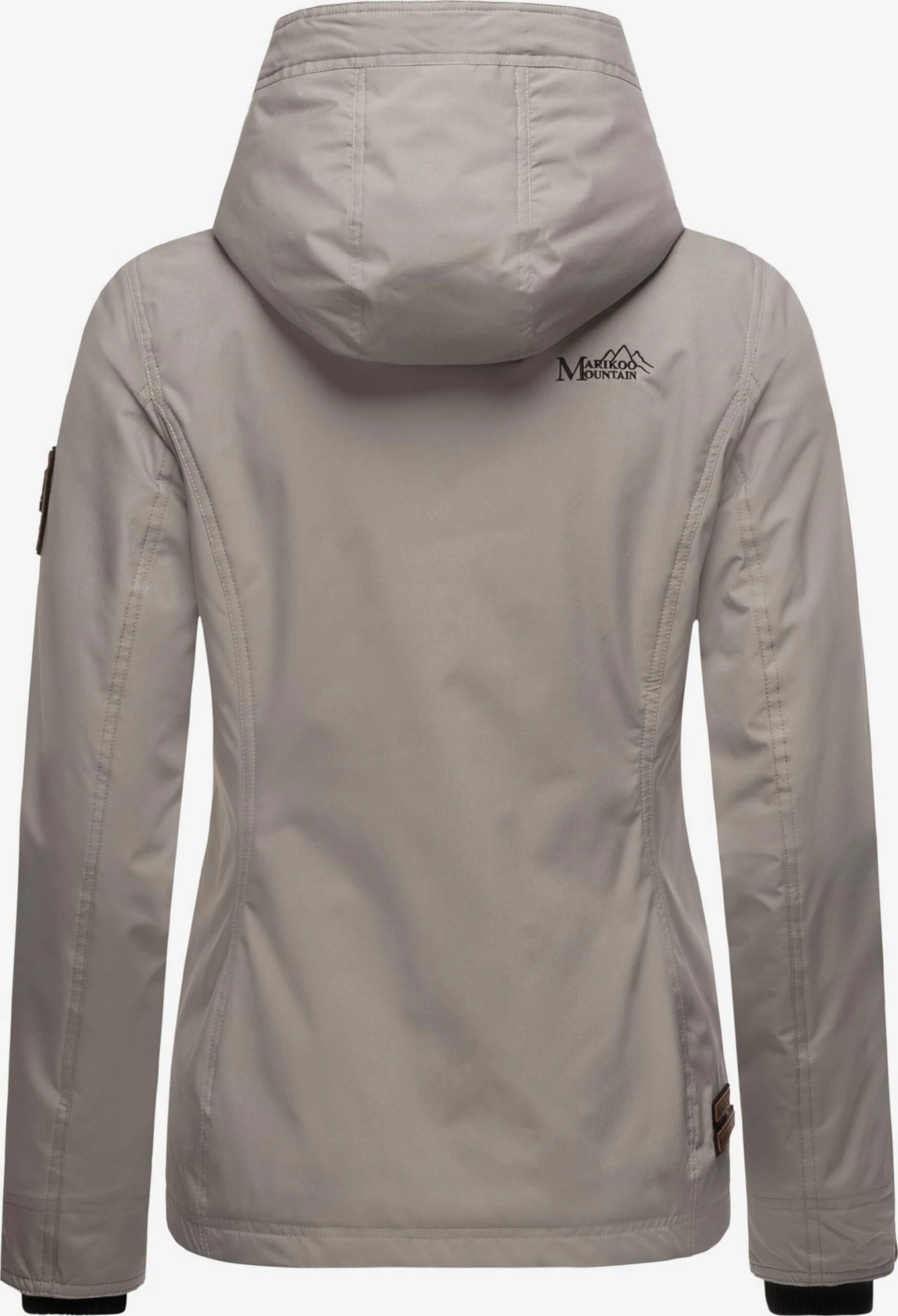 Marikoo Tussenjassen Tussenjas Brombeere Dames Taupe 5 Marikoo Tussenjassen Tussenjas Brombeere Dames Taupe - Afbeelding 3