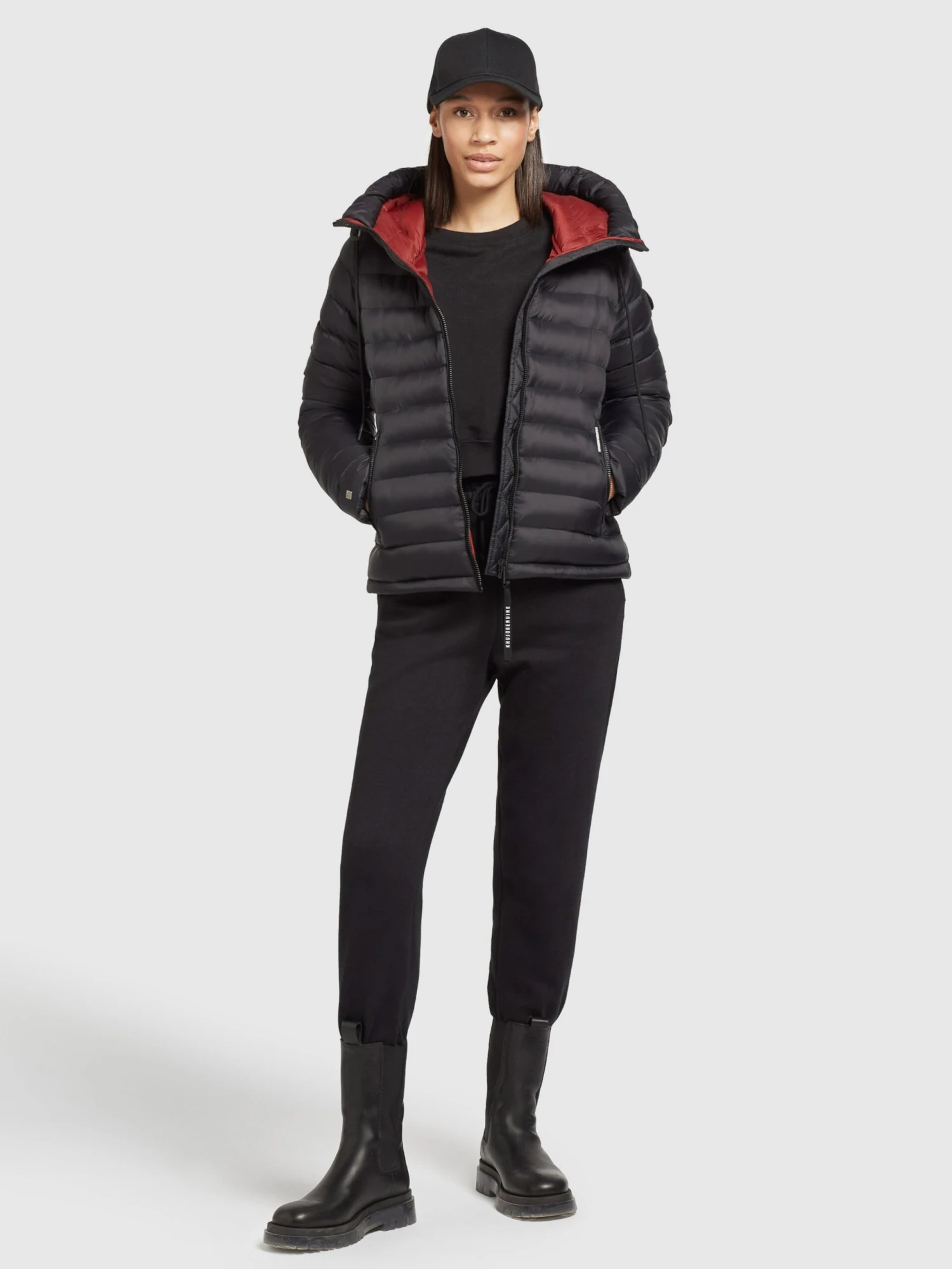 Khujo Winterjassen Winterjas Lovina Dames Zwart 8 Khujo Winterjassen Winterjas Lovina Dames Zwart - Afbeelding 6