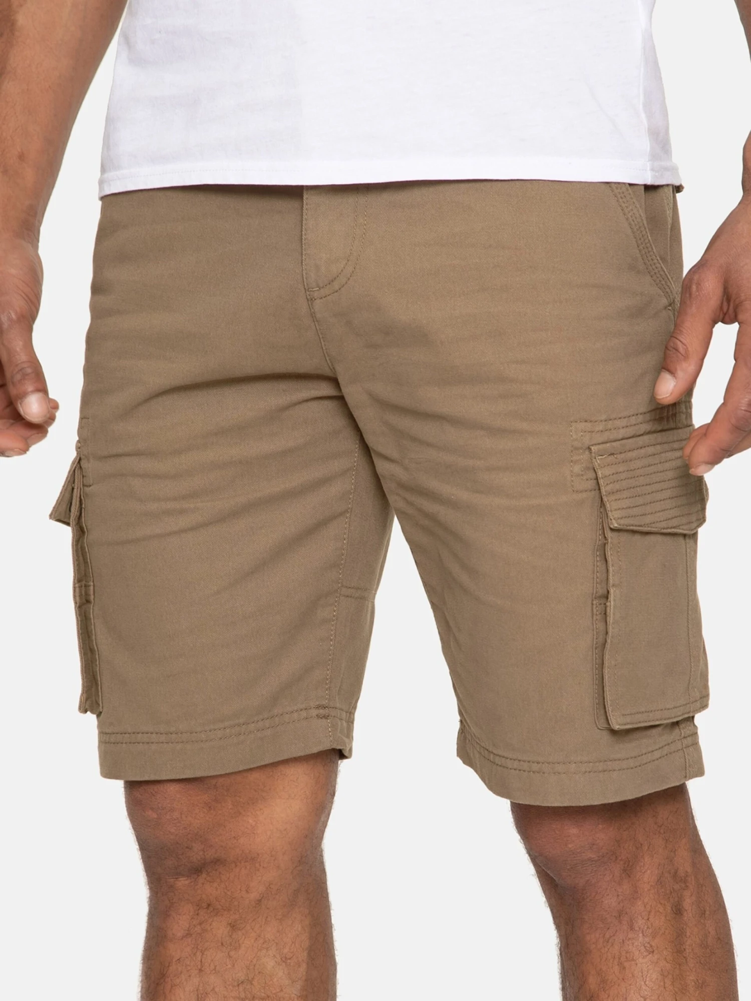 Threadbare Cargo Shorts Regular Cargobroek Bute Heren Camel 7 Threadbare Cargo Shorts Regular Cargobroek Bute Heren Camel - Afbeelding 5