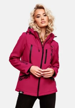 Marikoo Winterjassen Winterjas Dames Rood -Chique Kleding Winkel 636e2b3bfff3bf38c91f3d59a0c73388