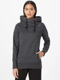 Ragwear Hoodies Sweatshirt GRIPY Dames Zwart 9 Ragwear Hoodies Sweatshirt GRIPY Dames Zwart -Chique Kleding Winkel 657a72046813e094c6d3b01df9137df3
