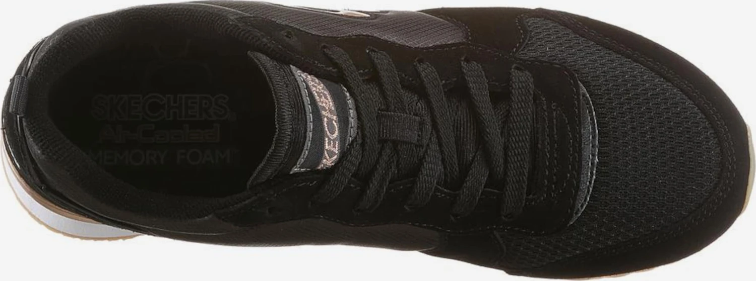 Skechers Running Sneakers Sneakers Laag Goldn Gurl Dames Zwart 4 Skechers Running Sneakers Sneakers Laag Goldn Gurl Dames Zwart - Afbeelding 2