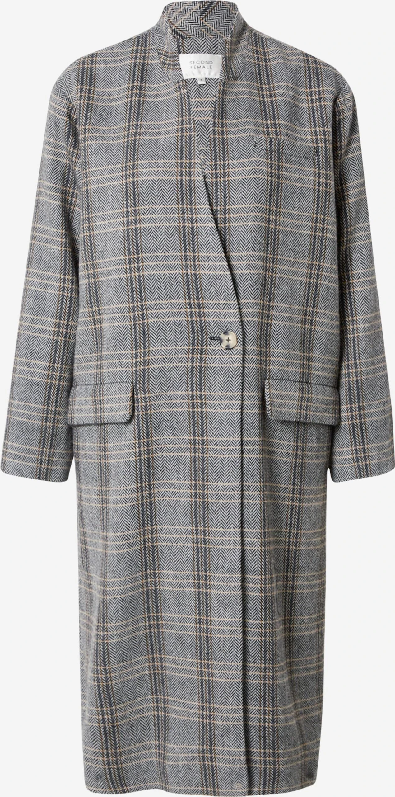 Second Female Tussenmantels Tussenmantel Cesina Dames Grijs 3 Second Female Tussenmantels Tussenmantel Cesina Dames Grijs