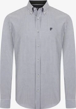 Casual Overhemden Regular Fit Overhemd Kendrick Heren Grijs