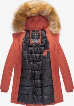 Marikoo Parkas Winterparka Karmaa Dames Zalm Roze -Chique Kleding Winkel 6ba1e93b89293d29a3fab4b8e3dd9ce8