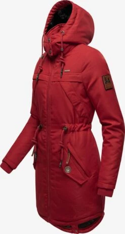 Marikoo Parkas Winterparka Kamii Dames Rood -Chique Kleding Winkel 6d02da699f7e714e94ec3bebe09be5f6