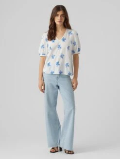 Vero Moda Blouses Met Korte Mouw Blouse Ursula Dames Wit 9 Vero Moda Blouses Met Korte Mouw Blouse Ursula Dames Wit -Chique Kleding Winkel 6e21a6604bf207413c84ea94d27c4fdb