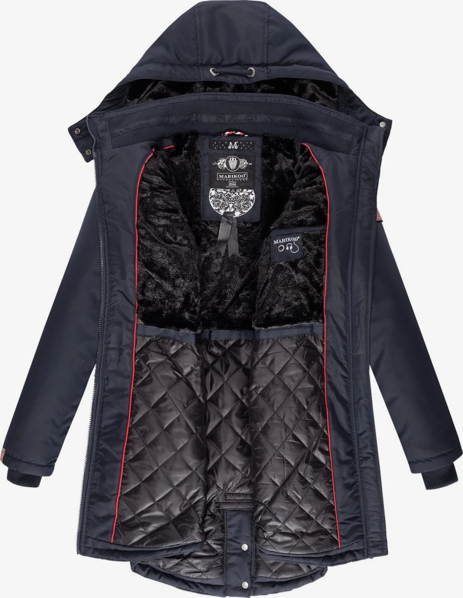 Marikoo Parkas Winterparka Kamii Dames Donkerblauw 7 Marikoo Parkas Winterparka Kamii Dames Donkerblauw - Afbeelding 5